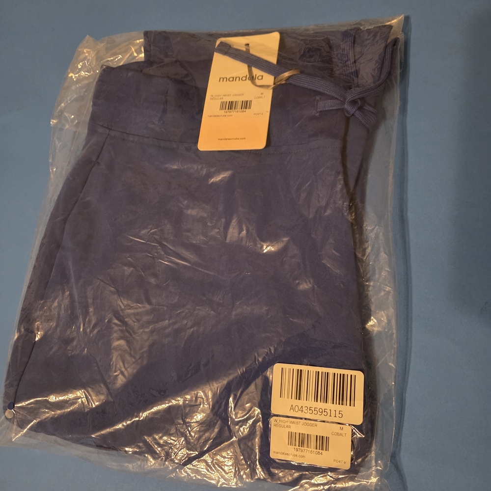 Mandala Scrubs Womens High Waist Joggers